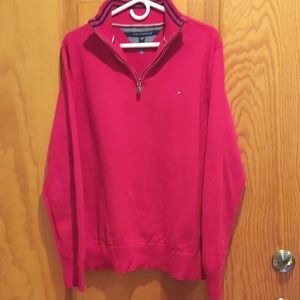Tommy zip up sweater